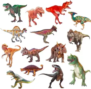 Autocollants de dinosaures pour enfants, autocollants gonflés 3D pour décoration d'enfants animaux de dessin animé mignons autocollants gonflés 3D personnalisés