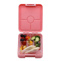 Chaude En Gros Sans BPA 3-4 Compatment En Plastique Boîte À Lunch Jetable Boîte À Lunch Alimentaire Écologique Boîte À Bento