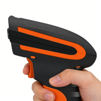 Scanner de codes-barres sans fil OEM industriel 2,4 G CMOS QR 1D 2D multifonction, pistolet portable pour coursiers, entrepôt, stock, USB haute vitesse