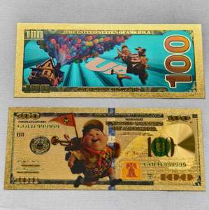 ギフトお土産のための映画をテーマにした金箔記念紙幣コレクション - Product Image 3