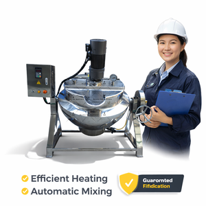 Industrial Cooking Pot Commerical Jacketed Pot for Production Line - Product Image 4