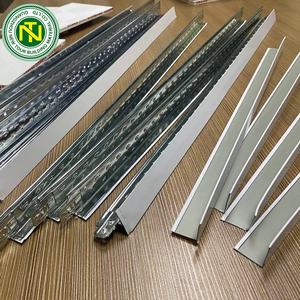 Grille suspendue en métal, barre en T suspendue, <span class=keywords><strong>faux</strong></span> <span class=keywords><strong>plafond</strong></span> <span class=keywords><strong>pour</strong></span> dalles de <span class=keywords><strong>plafond</strong></span> en PVC et en plâtre, angle mural noir - Product Image 6