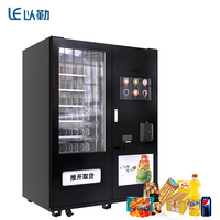 Máquina Expendedora Le209c Combo de Café Fresco Molido Caliente/Frío y Aperitivos/Bebidas