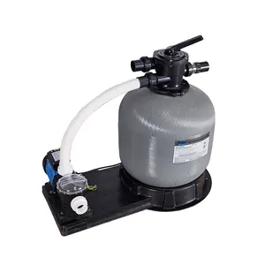 China factory water treatment machinery ras swimming pool sand filter with pump combo