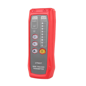 Traceur de câbles réseau intelligent UT683KIT avec détection longue portée de 500 mètres, résistance aux interférences CA, détection de fils sous tension UN/UT - Product Image 5