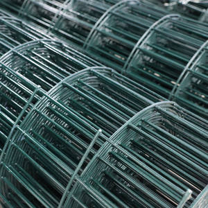 상업용 녹색 Pvc 코팅 리플 용접 와이어 메쉬 가금류 사육/100X50mm <span class=keywords><strong>X</strong></span> 2.2mm 녹색 PVC 코팅 유로 메쉬 펜싱 - Product Image 5