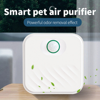 Ells Purificateur d'air professionnel sans fil pour animaux domestiques, à décomposition d'ozone, capteur infrarouge, sans consommables, 400 mAh
