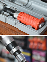 Kit d'outils professionnels magnétiques pour l'entretien mécanique, 7 embouts de tournevis à chocs en acier au chrome-vanadium, pour le bricolage et l'OEM