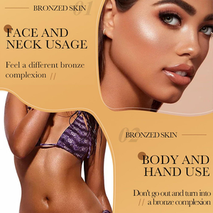 لوشن تسمير ذاتي فوري طبيعي عضوي من المصنع الأصلي، تسمير ذاتي فائق الداكن طويل الأمد - Product Image 3