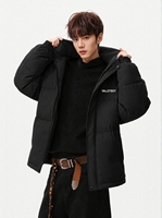 Veste légère de luxe de haute qualité, manteau d'hiver chaud et épais, style homme coupe courte coupe-vent personnalisé