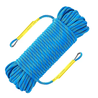 Vente en gros de corde en polyester de 2mm 3mm 4mm 6mm 8mm 10mm 12mm 14mm 16mm 18mm Ensemble de corde d'escalade de corde de sécurité de couleur personnalisée pour l'extérieur