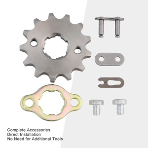 오토바이 스쿠터 ATV 먼지 자전거에 대 한 체인 버클 교체 GOOFIT 420-13T 17mm 전면 스프로킷 - Product Image 3