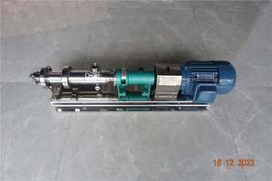 Bomba de cavidad mono progresiva higiénica de nuevo diseño con bomba de tornillo único de rotor de tolva cuadrada - Product Image 3