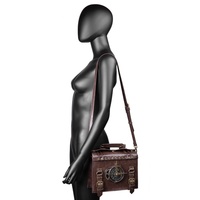 Tas Selempang Wanita Gaya Punk Industrial Retro Eropa Amerika Terbaru 2026 dari Guangzhou BG028