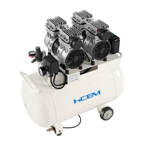 Compresseur de séchage 2HP de haute qualité 50L ensemble de pompe à pression d'air sans huile de <span class=keywords><strong>fauteuil</strong></span> dentaire nouveau compresseur 2HP sans huile de moteur 2HP - Product Image 3