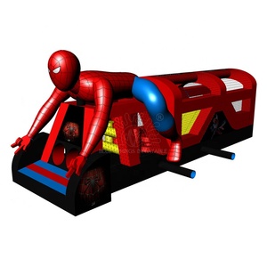 Castillo hinchable de PVC, carrera de obstáculos inflable en <span class=keywords><strong>alquiler</strong></span> - Product Image 3