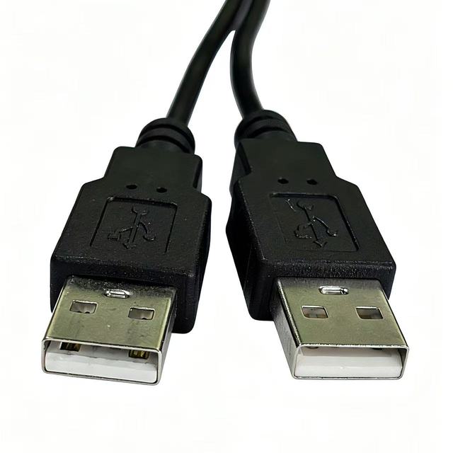 2-Core USB2.0 Male to Male & Male to Female Power Extension Cable, Bare Copper Conductor USB Charging Cable Power Cord 24AWG