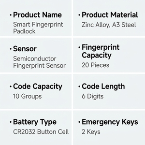 <span class=keywords><strong>Cadenas</strong></span> <span class=keywords><strong>à</strong></span> combinaison extérieur antivol sans clé avec batterie remplaçable pour abri de jardin, garage, portail, <span class=keywords><strong>casier</strong></span> - Product Image 6