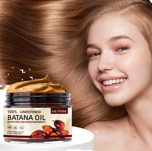 Huile Crue de Batana 100 % Pure et Naturelle du Honduras pour la Croissance des Cheveux Secs, Épaisse et Forte pour Hommes et Femmes - Product Image 1