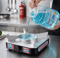 Deyanhaohuo Huile minérale écologique pour réchaud, baril de 5 kg, sûre et à combustion longue durée pour hôtels, restaurants, buffets et traiteurs