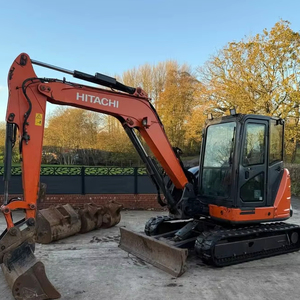 Used Excavador Hitachi ZX65USB-3F Hydraulic Crawler <strong>Excavator</strong> 6.5ton <strong>Mini</strong> Japan Made Micro Escavatore From Japan - Product Image 2