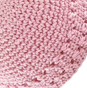 Kippa rose pour hommes et enfants, toutes tailles, faite à la main, en <span class=keywords><strong>DMC</strong></span>, avec motif brodé, bon marché - Product Image 2