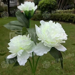 Outdoor <b>Ground</b> Stake Flower <b>Lights</b> <b>For</b> Garden Path And Night Landscape Decoration - Product Image 2