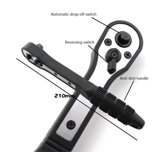 Bộ Ổ Cắm Cờ Lê Mô-men Xoắn 38 Trong <span class=keywords><strong>1</strong></span>, Bộ Công Cụ Cờ Lê Vặn Vít <span class=keywords><strong>3</strong></span>/<span class=keywords><strong>8</strong></span> Inch/Số Liệu, Bộ Dụng Cụ Cầm Tay Sửa Chữa Xe Hơi - Product Image 4
