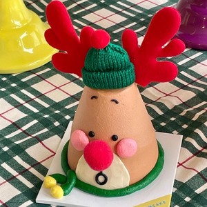 Décorations de gâteau de Noël en acrylique, thème miel et douceur, pour la mise en scène des fêtes de fin d'année - Product Image 2