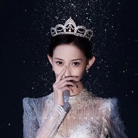 ASNORA Couronne royale européenne en zircon cubique pour mariée, accessoires de coiffure, bijoux, diadèmes