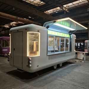 <span class=keywords><strong>Remolque</strong></span> Móvil de Comida para Café Totalmente Equipado en Venta, Bicicleta para Cerveza y Hielo, Carrito Plegable de Comida, Carrito de Venta Ambulante, Tienda Móvil Pop-up, Barbería Móvil - Product Image 4