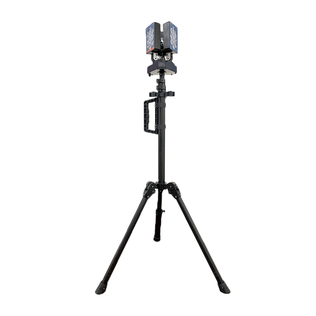 PLT891 Portable LED Light Tower 120W 360° Panoramic Lighting, 2.25M Height IP66 for Fire Rescue