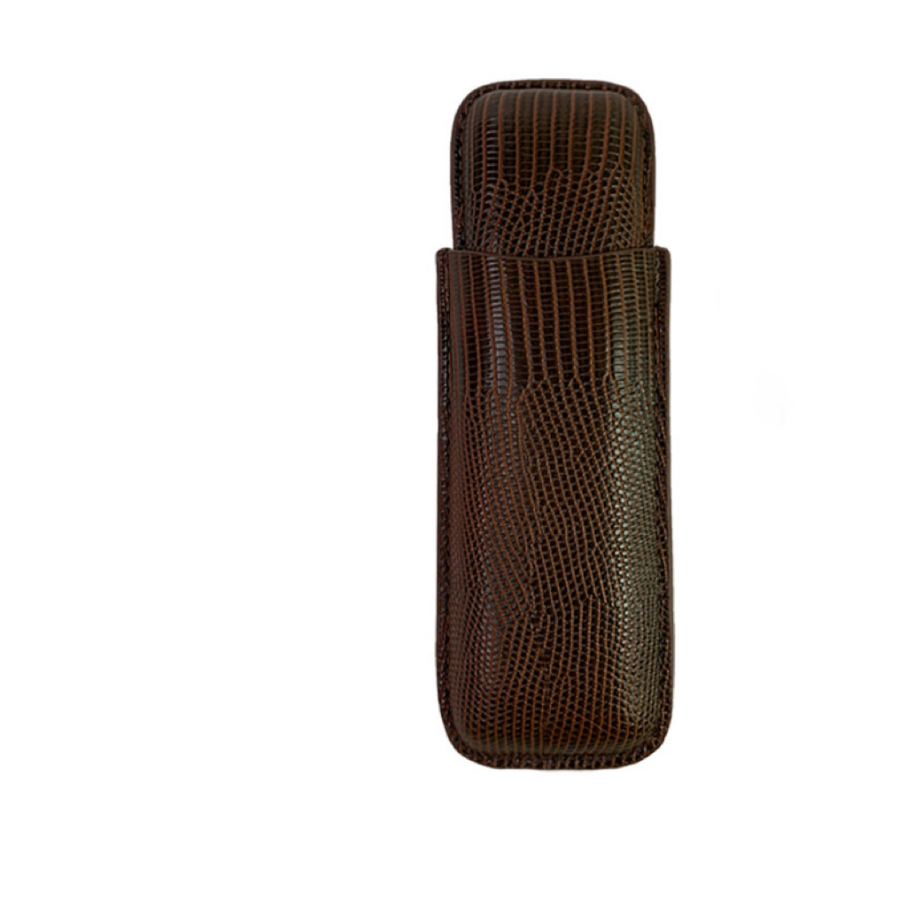 Coffee-colored lizard pattern
