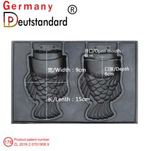 <span class=keywords><strong>Ce</strong></span> Phê Duyệt Điện Cá Có Hình Dạng Taiyaki Ice Cream Cone <span class=keywords><strong>Waffle</strong></span> Máy Trên Doanh Số Bán Hàng - Product Image 2