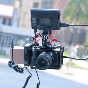 เคสกล้อง KingMa แบบหลายรู ทำจากอลูมิเนียมอัลลอย สำหรับกล้อง DSLR <span class=keywords><strong>Sony</strong></span> อุปกรณ์เสริมสำหรับถ่ายวิดีโอ Vlog สำหรับกล้อง <span class=keywords><strong>Sony</strong></span> <span class=keywords><strong>A7R4</strong></span>/A74/A7S3/A7R3/A7M3 - Product Image 5