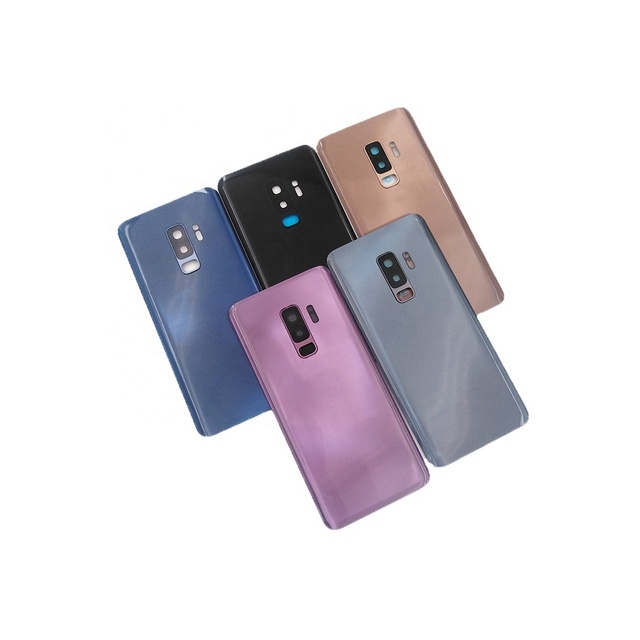 Cell Phone Case Back Cover Replacement Part for Samsung S9 G960F / S9 Plus G965F Mobile Phone Housings