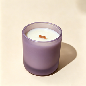 <span class=keywords><strong>Portacandele</strong></span> in <span class=keywords><strong>Vetro</strong></span> Nero Opaco Trasparente di Alta Qualità, Vuoto, da 7oz, 9oz, 12oz, con Coperchio per la Creazione di Candele - Vendita all'Ingrosso - Product Image 6
