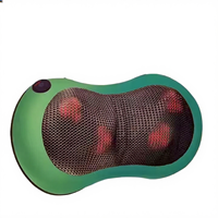 Masseur de cou 3D Shiatsu avec chaleur, coussin électrique pour une relaxation des tissus profonds, oreiller de massage pour la maison et le bureau