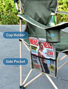 Silla Plegable con Toldo UPF 50+ para Playa, Camping y Pesca, Soluciones de Suministro OEM, Silla de Playa para Ocio - Product Image 4