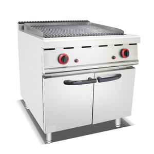 เตาแก๊ส6หัวเผาแบบพกพาสำหรับร้านอาหารพร้อมเตาอบและเตาย่าง - Product Image 4