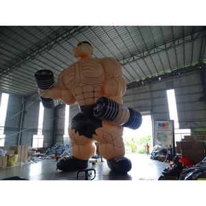 <span class=keywords><strong>Ballon</strong></span> <span class=keywords><strong>gonflable</strong></span> géant de 30 pieds, fait sur mesure, modèle homme, pour Fitness, sport, Club, publicité, nouveau - Product Image 3