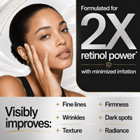Crème de nuit au rétinol et à la glycérine, marque privée, anti-rides, renouvellement cutané, soin du visage, peau mature, crème au rétinol légère