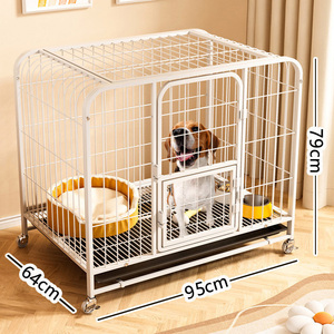 Gaiola de Metal Resistente para Cães com Rodas - Atacado - Product Image 6