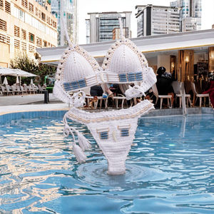 Traje de Baño de Dos Piezas para Mujer, Sexy, Retro, con Tanga, Servicio OEM - Product Image 3