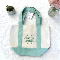 Sac fourre-tout en toile mini réutilisable avec poignée, pliable, en coton, avec poche extérieure, pour usage quotidien - Vente en gros usine