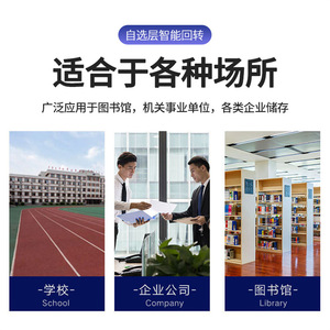 Archivador Rotatorio Kunshan Fengdamei de 6 Niveles, Selección Automática de Capas, Almacenamiento de Documentos de Oficina con Cerradura - Product Image 5