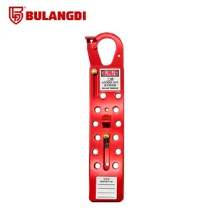 Lockout device locked for maintenance or adjustment to prevent accidental activation BLDK14 LOTO safety lock lockout tagout