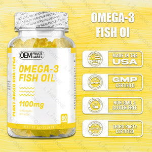 Las ventas transfronterizas de cápsulas de gel blando de vitamina E de aceite de pescado admiten OEM - Product Image 2