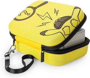 Étui rigide portable en EVA avec fermeture éclair pour cartes Pokémon - Product Image 3