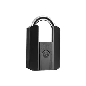 High Quality TTLock App Fingerprint Locks Smart Remote Padlock IP67 Weatherproof Padlock For Doors